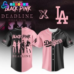 Los Angeles Dodgers MLB x Blackpink Deadline World Tour Jersey 2025