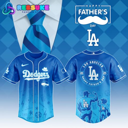 Los Angeles Dodgers MLB x Father’s Day 2025 Baseball Jersey