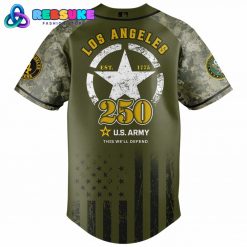 Los Angeles Dodgers MLB x US Army 250th Birthday Celebration Jersey