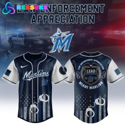 Miami Marlins MLB x Law Enforcement Appreciation 2025 Jersey