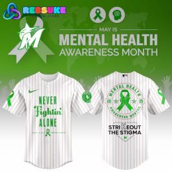 Miami Marlins MLB x Mental Health Awareness Month Jersey 2025