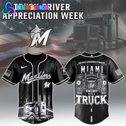 Miami Marlins MLB x Truck Driver Appreciation Week Jersey