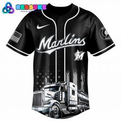 Miami Marlins MLB x Truck Driver Appreciation Week Jersey