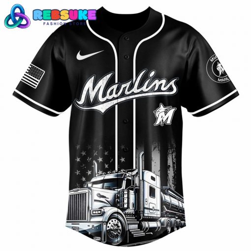 Miami Marlins MLB x Truck Driver Appreciation Week Jersey