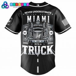 Miami Marlins MLB x Truck Driver Appreciation Week Jersey