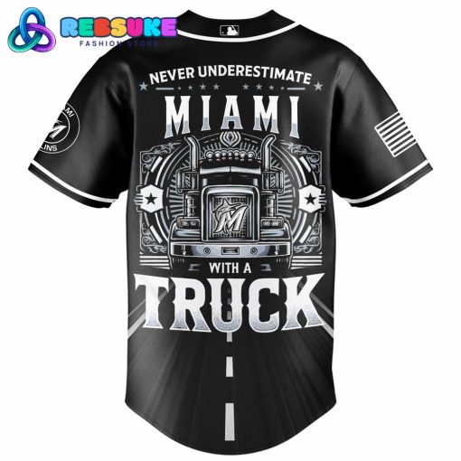 Miami Marlins MLB x Truck Driver Appreciation Week Jersey