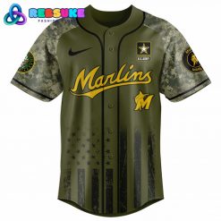 Miami Marlins MLB x U.S. Army 250th Birthday Celebration Jersey