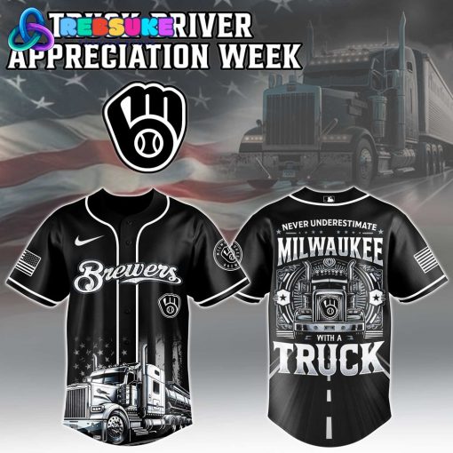 Milwaukee Brewers MLB x Truck Driver Appreciation Week Jersey
