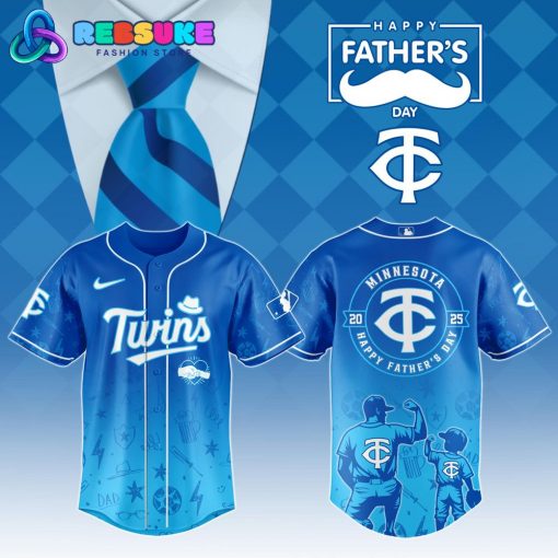 Minnesota Twins MLB x Father’s Day 2025 Baseball Jersey