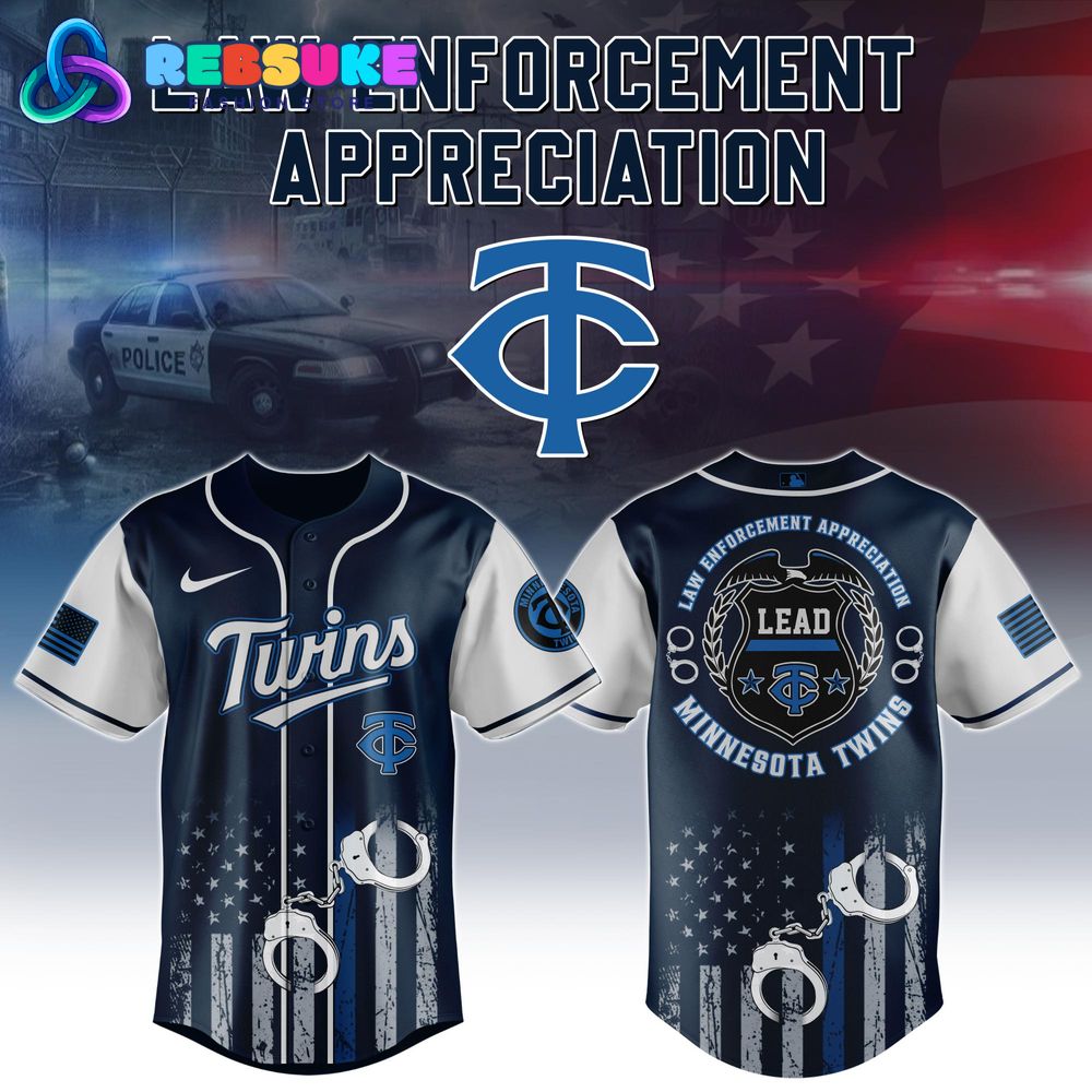 Minnesota Twins MLB x Law Enforcement Appreciation 2025 Jersey Minnesota Twins MLB x Law Enforcement Appreciation 2025 Jersey