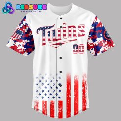 Minnesota Twins MLB x The 4th of July x Military Jersey 2025