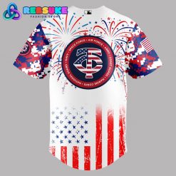 Minnesota Twins MLB x The 4th of July x Military Jersey 2025