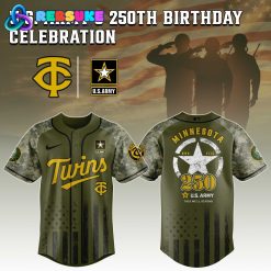 Minnesota Twins MLB x U.S. Army 250th Birthday Celebration Jersey