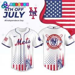 New York Mets MLB Happy Independence Day 2025 Jersey
