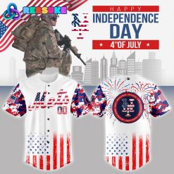 New York Mets MLB x The 4th of July x Military Jersey 2025