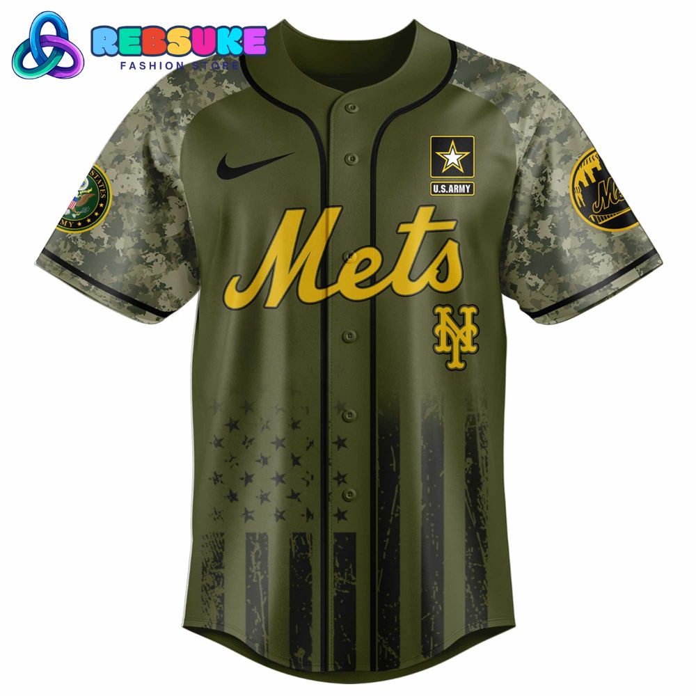 New York Mets MLB x U.S. Army 250th Birthday Celebration Jersey New York Mets MLB x U.S. Army 250th Birthday Celebration Jersey