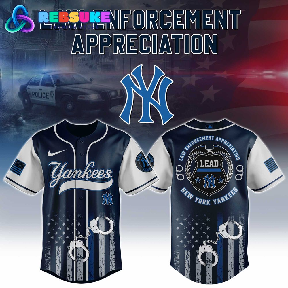 New York Yankees MLB x Law Enforcement Appreciation 2025 Jersey New York Yankees MLB x Law Enforcement Appreciation 2025 Jersey