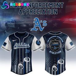 Oakland Athletics MLB x Law Enforcement Appreciation 2025 Jersey