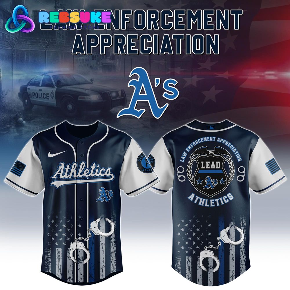 Oakland Athletics MLB x Law Enforcement Appreciation 2025 Jersey Oakland Athletics MLB x Law Enforcement Appreciation 2025 Jersey