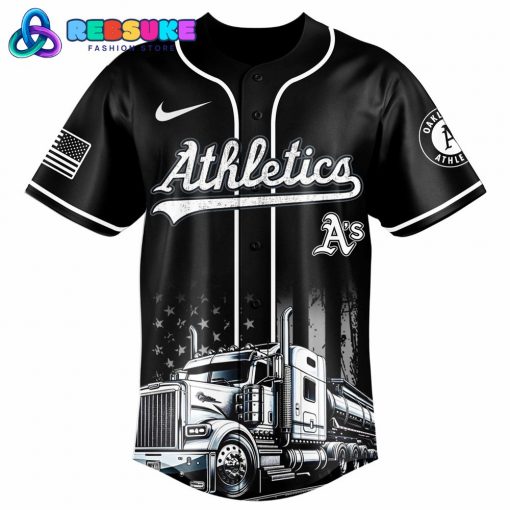 Oakland Athletics MLB x Truck Driver Appreciation Week Jersey