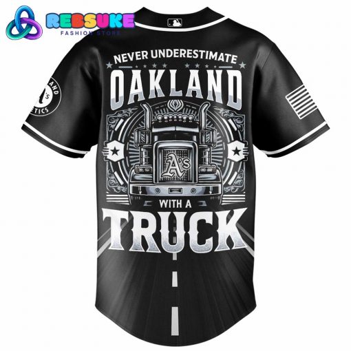 Oakland Athletics MLB x Truck Driver Appreciation Week Jersey