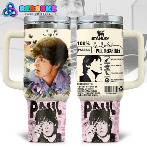Paul McCartney 2025 Gift For Fans Special Stanley Tumbler