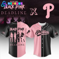 Philadelphia Phillies MLB x Blackpink Deadline World Tour Jersey 2025
