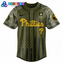 Philadelphia Phillies MLB x U.S. Army 250th Birthday Celebration Jersey