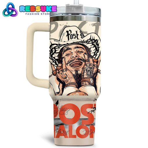 Post Malone Cowboy Soul 2025 Gift For Fans Stanley Tumbler