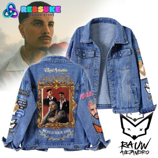 Rauw Alejandro Cosa Nuestra World Tour 2025 Denim Jacket