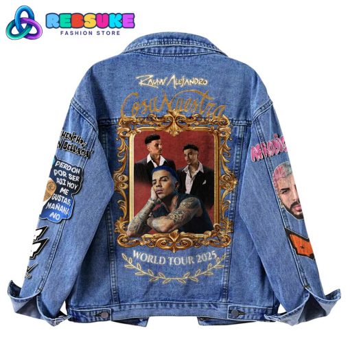 Rauw Alejandro Cosa Nuestra World Tour 2025 Denim Jacket