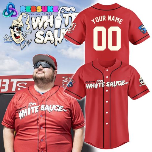 Rocket City Trash Pandas Alabama White Sauce Special 2025 Jersey