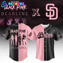 San Diego Padres MLB x Blackpink Deadline World Tour Jersey 2025