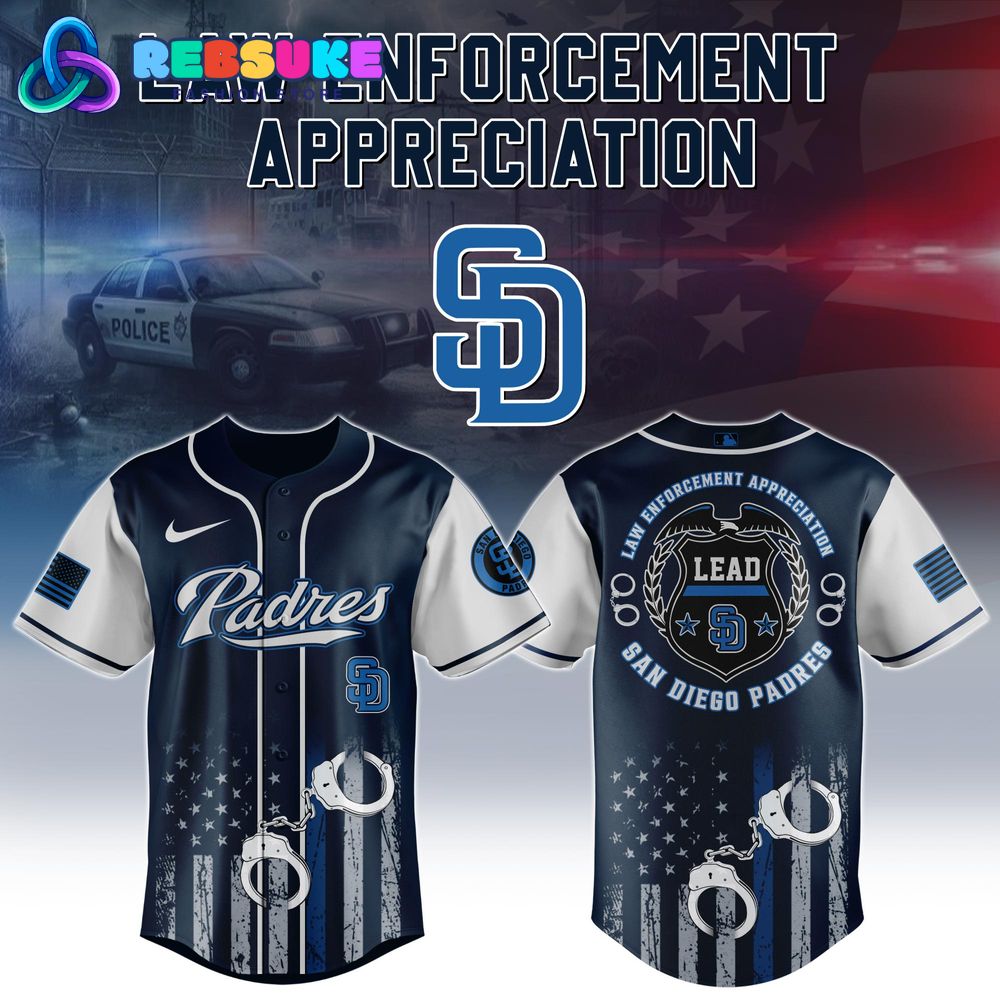 San Diego Padres MLB x Law Enforcement Appreciation 2025 Jersey San Diego Padres MLB x Law Enforcement Appreciation 2025 Jersey
