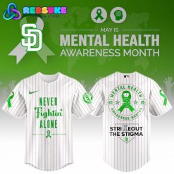 San Diego Padres MLB x Mental Health Awareness Month Jersey 2025