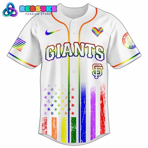 San Francisco Giants MLB x Happy Pride Month Jersey 2025