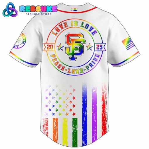 San Francisco Giants MLB x Happy Pride Month Jersey 2025