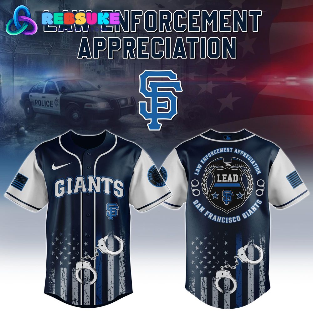 San Francisco Giants MLB x Law Enforcement Appreciation 2025 Jersey San Francisco Giants MLB x Law Enforcement Appreciation 2025 Jersey