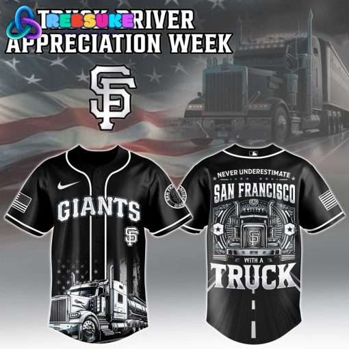 San Francisco Giants MLB x Truck Driver Appreciation Week Jersey