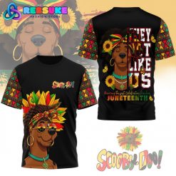 Scooby-Doo Happy Juneteenth 2025 They Not Like Us Shirt