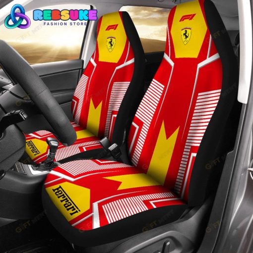 Scuderia Ferrari Formula 1 Team Car Seat Covers