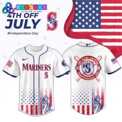 Seattle Mariners MLB Happy Independence Day 2025 Jersey