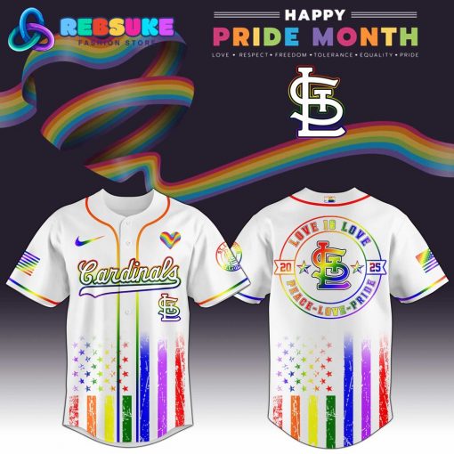 St. Louis Cardinals MLB x Happy Pride Month Jersey 2025