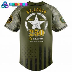St Louis Cardinals MLB x US Army 250th Birthday Celebration Jersey