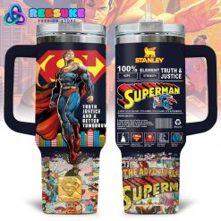 Superman DC Comics Truth & Justice Stanley Tumbler