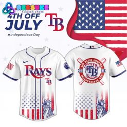 Tampa Bay Rays MLB Happy Independence Day 2025 Jersey