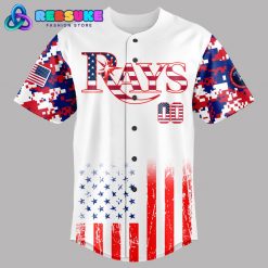 Tampa Bay Rays MLB x The 4th of July x Military Jersey 2025