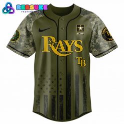 Tampa Bay Rays MLB x U.S. Army 250th Birthday Celebration Jersey
