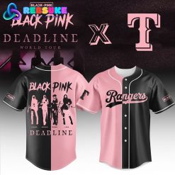 Texas Rangers MLB x Blackpink Deadline World Tour Jersey 2025