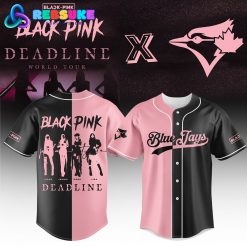 Toronto Blue Jays MLB x Blackpink Deadline World Tour Jersey 2025